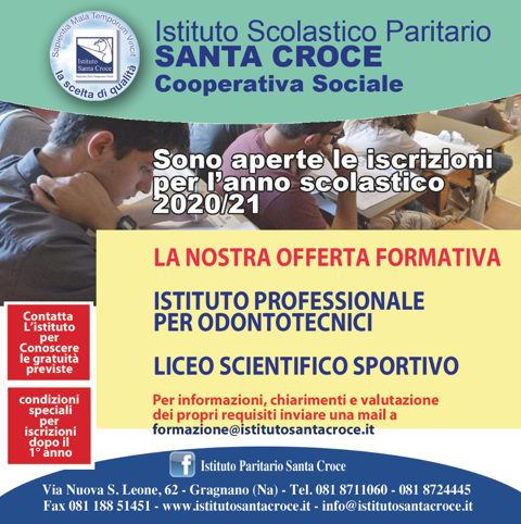 Scuola secondaria secondo grado Odontotecnico e Liceo Sportivo