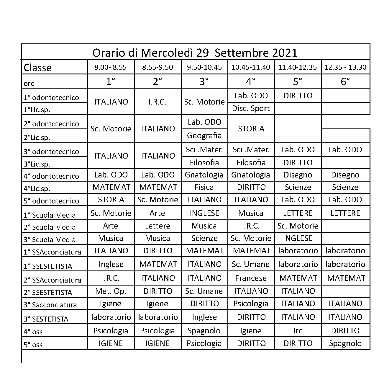 orarioClass29Sett
